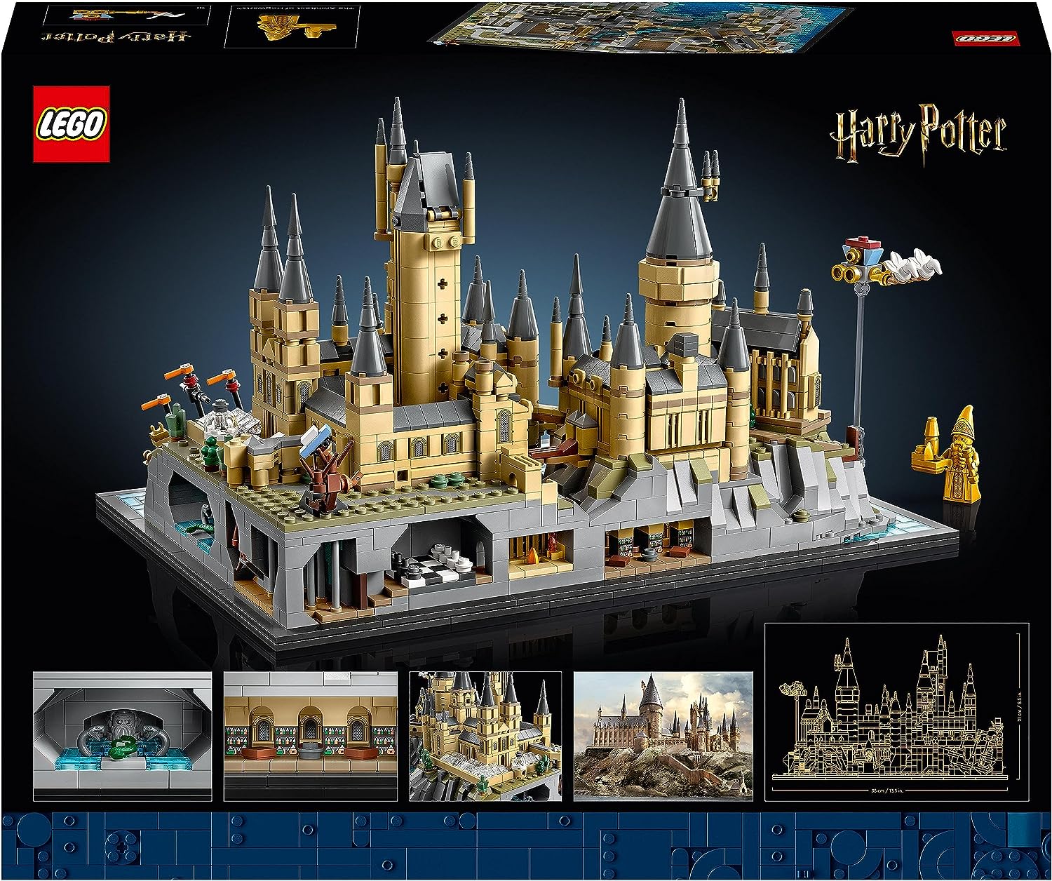 LEGO 76419 Harry Potter Schloss Hogwarts mit Schlossgelände Set