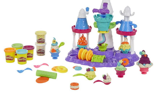 Play-Doh Eiscreme Schloss Inhalt gestaltet