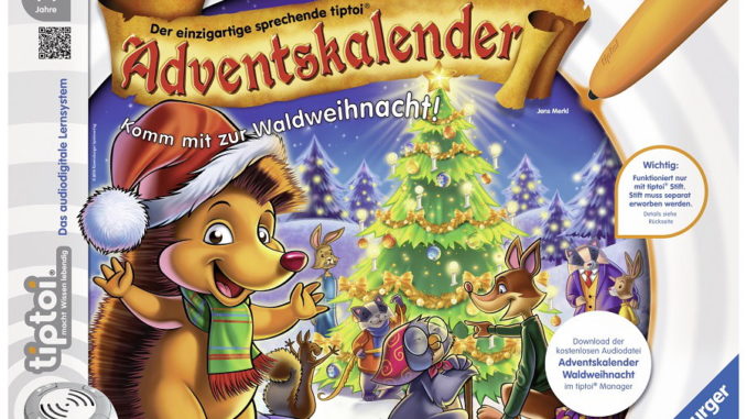 tiptoi Adventskalender_Waldweihnacht der Tiere_Produktbild_web