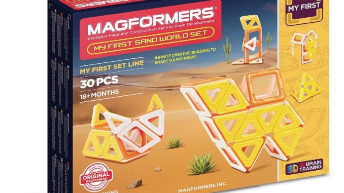 MAGFORMERS My first Sand World Set Verpackung