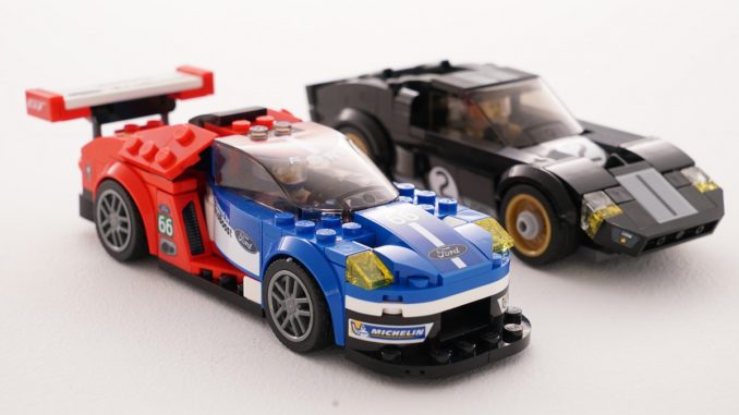 Le Mans-Sieger Ford GT40 und Ford GT als LEGO-Bausatz