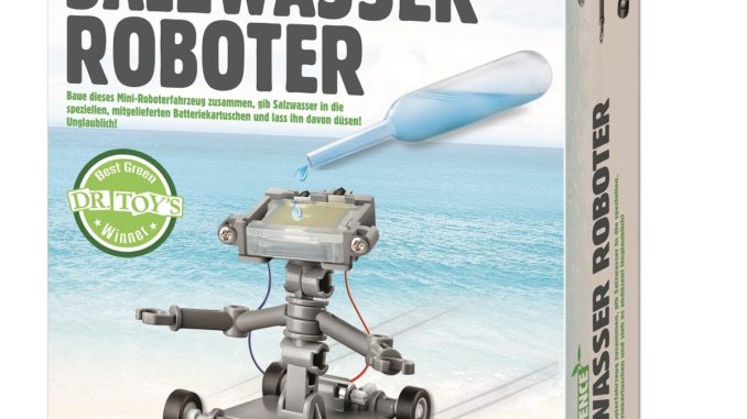 green science-salzwasser roboter