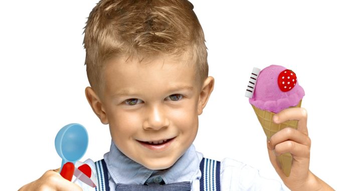 CRAZE MAGIC SAND Icecream Bakery-Set-Kind