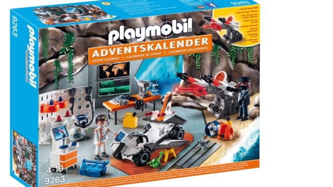 PLAYMOBIL_9263_Adventskalender Spy Team Werkstatt_Box_links