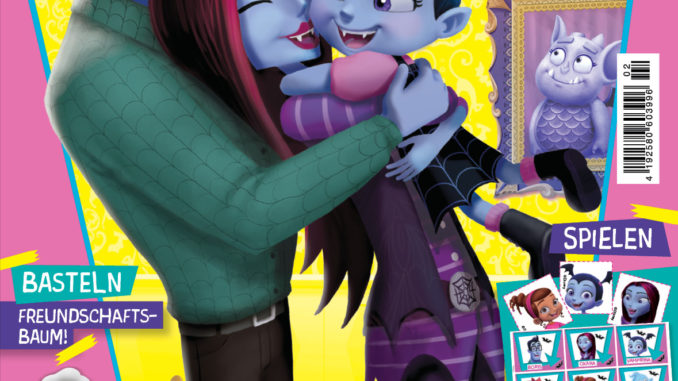 Disney Junior Vampirina flattert in die Magazin-Regale