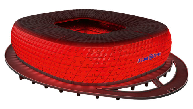 3D Allianz Arena bei Nacht_Freisteller