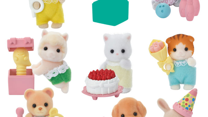 Sylvanian Families Sammelfiguren Baby Party Inhalt