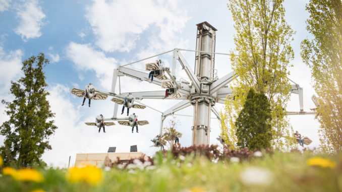 'Götterflug' im Frei_itpark BELANTIS
