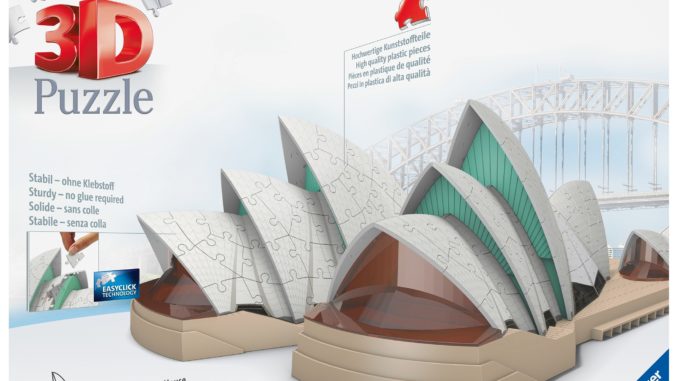 3D Puzzle_Opernhaus Sydney_Produktbild