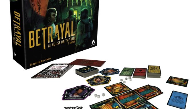 Betrayal at House on~Pack und Inhalt