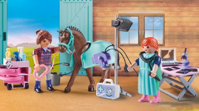 PLAYMOBIL_71241_Tierärztin für Pferde