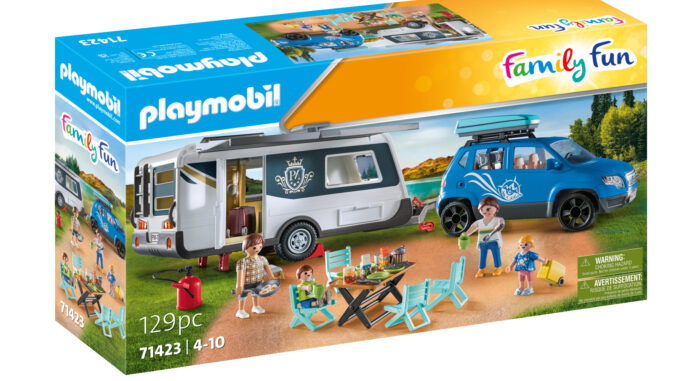 PLAYMOBIL_71423 Wohnwagen mit Auto_Box links