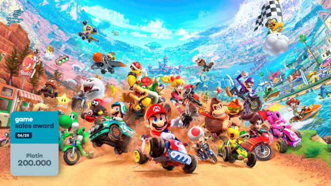 game Sales Awards_Juni 2025_Mario Kart World